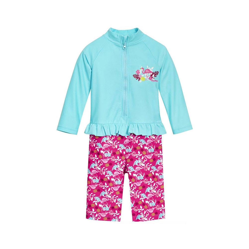 Costum de baie intreg, cu filtru UV, Playshoes, Flamingo 3