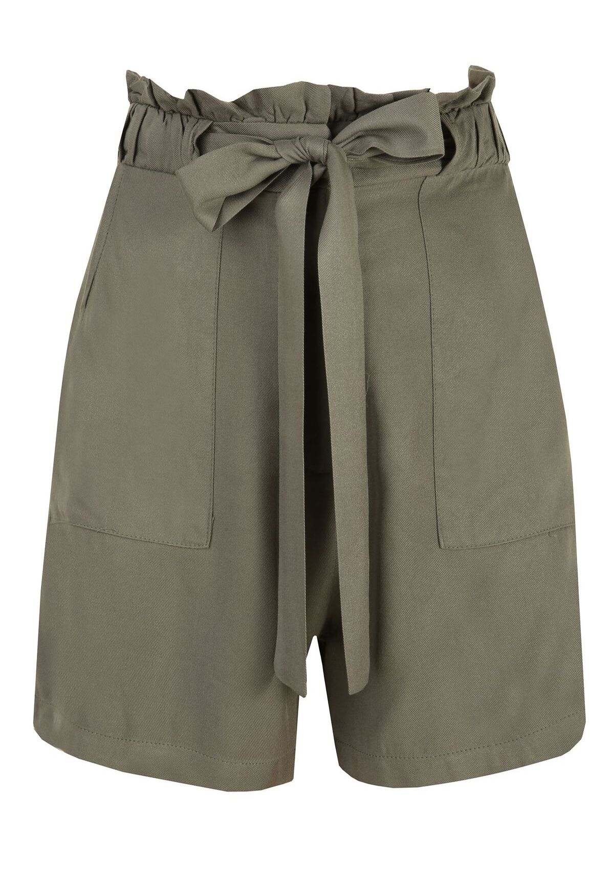 Pantaloni scurti femei, TOP SECRET, SSZ0923, Verde, 34