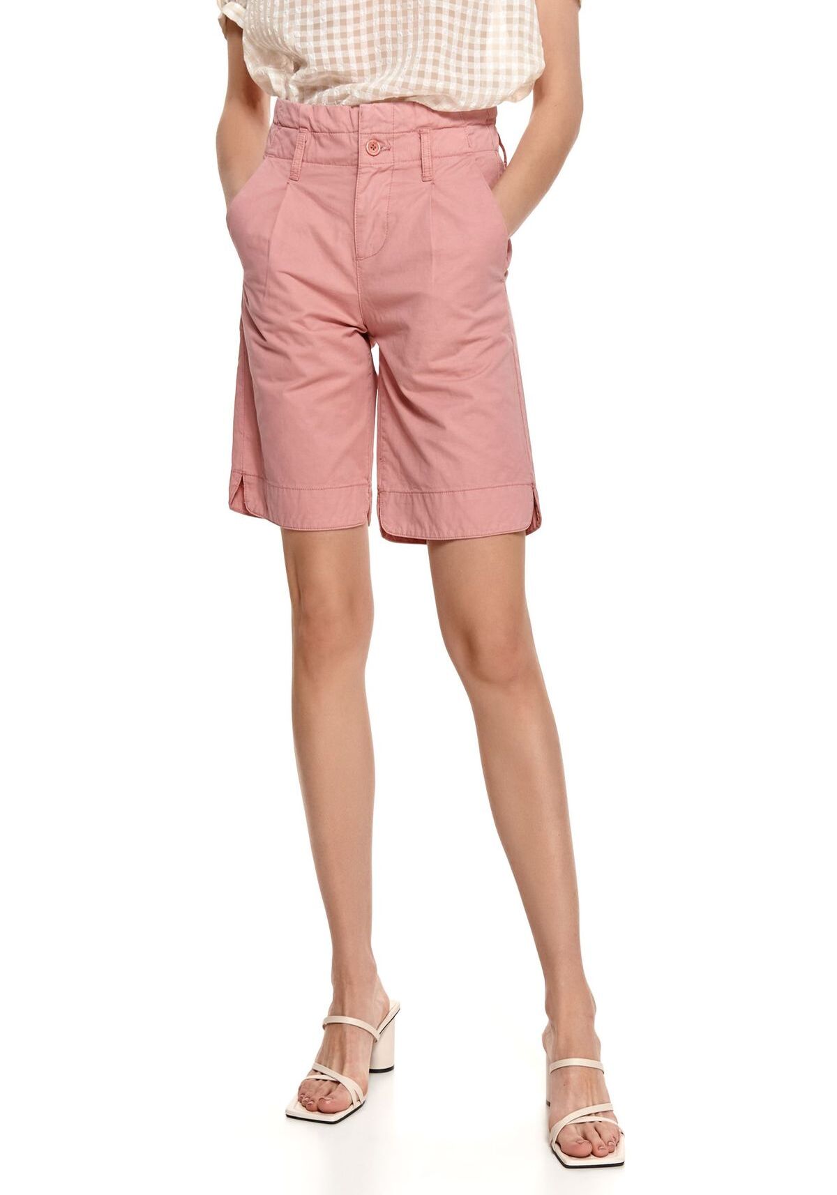 Pantaloni scurti femei, TOP SECRET, SSZ1110, Roz