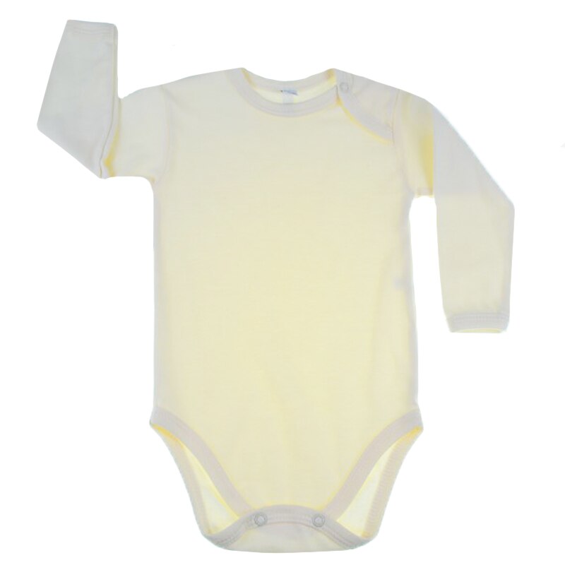 Body cu maneca lunga pentru bebelusi Koala Dl. Rekaw 750G, Galben 80 cm