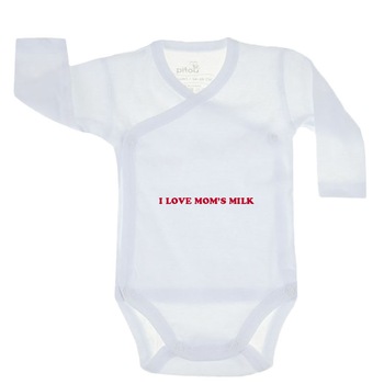 Body cu maneca lunga pentru copii Pifou Model 10 M10-A10-5, Alb 70-76 cm Body cu maneca lunga pentru copii Pifou Model 10 M10-A10-5, Alb 70-76 cm