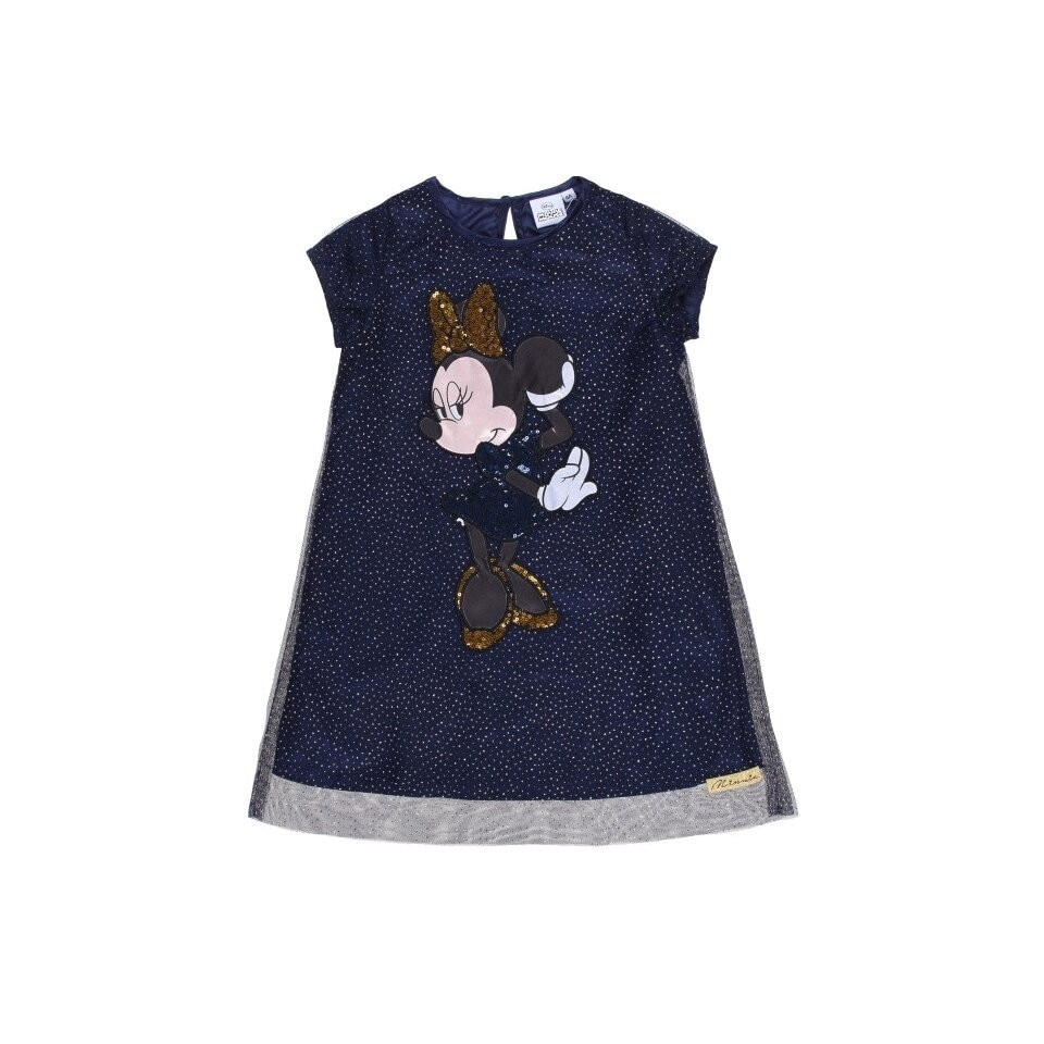 Rochie tull cu sclipici, Minnie, bluemarin