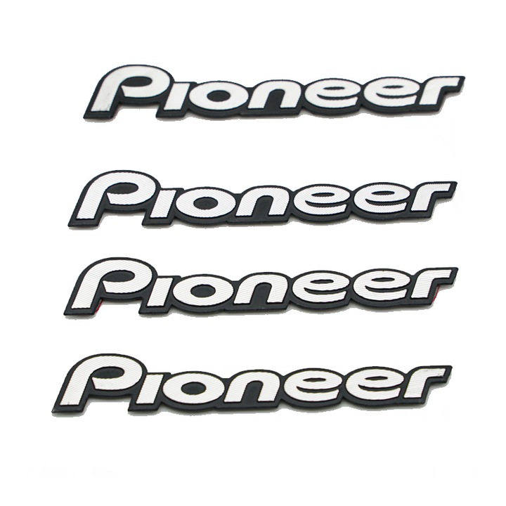 Комплект 4 емблеми на Pioneer за колони