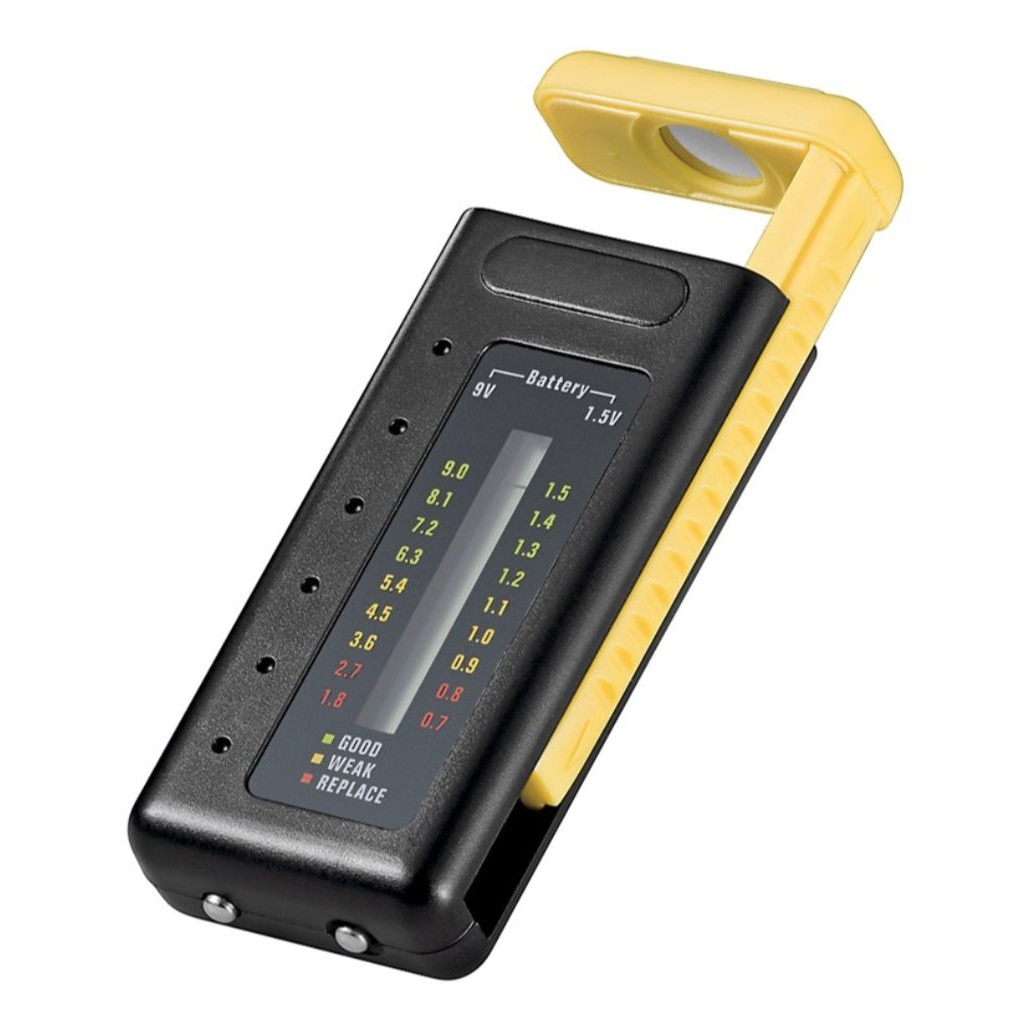 Tester baterii LCD, Goobay