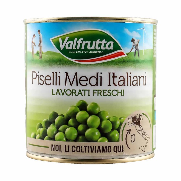 Conserva mazare Valfrutta 400gr