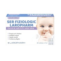 Ser fiziologic 40 unidoze x 5ml, Laropharm