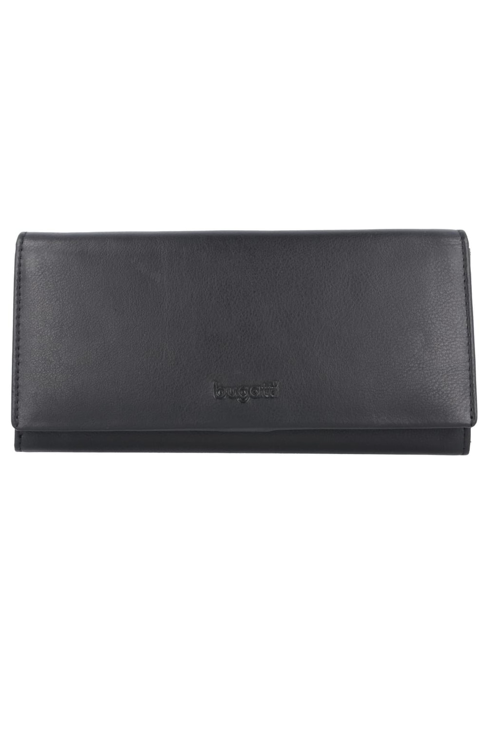 Portofel dama, bugatti, seria Vertice 49319, piele naturala, negru