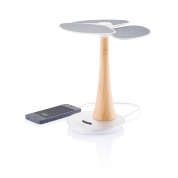 Incarcator solar Ginkgo, bambus Incarcator solar Ginkgo, bambus