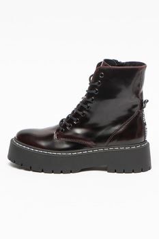 Steve Madden, Ghete cu talpa masiva Skylar, Visiniu Steve Madden, Ghete cu talpa masiva Skylar, Visiniu