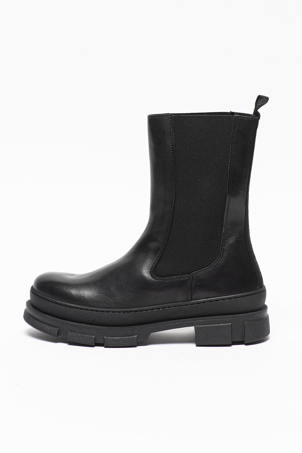 Steve Madden, Ghete Chelsea din piele Filina, Negru