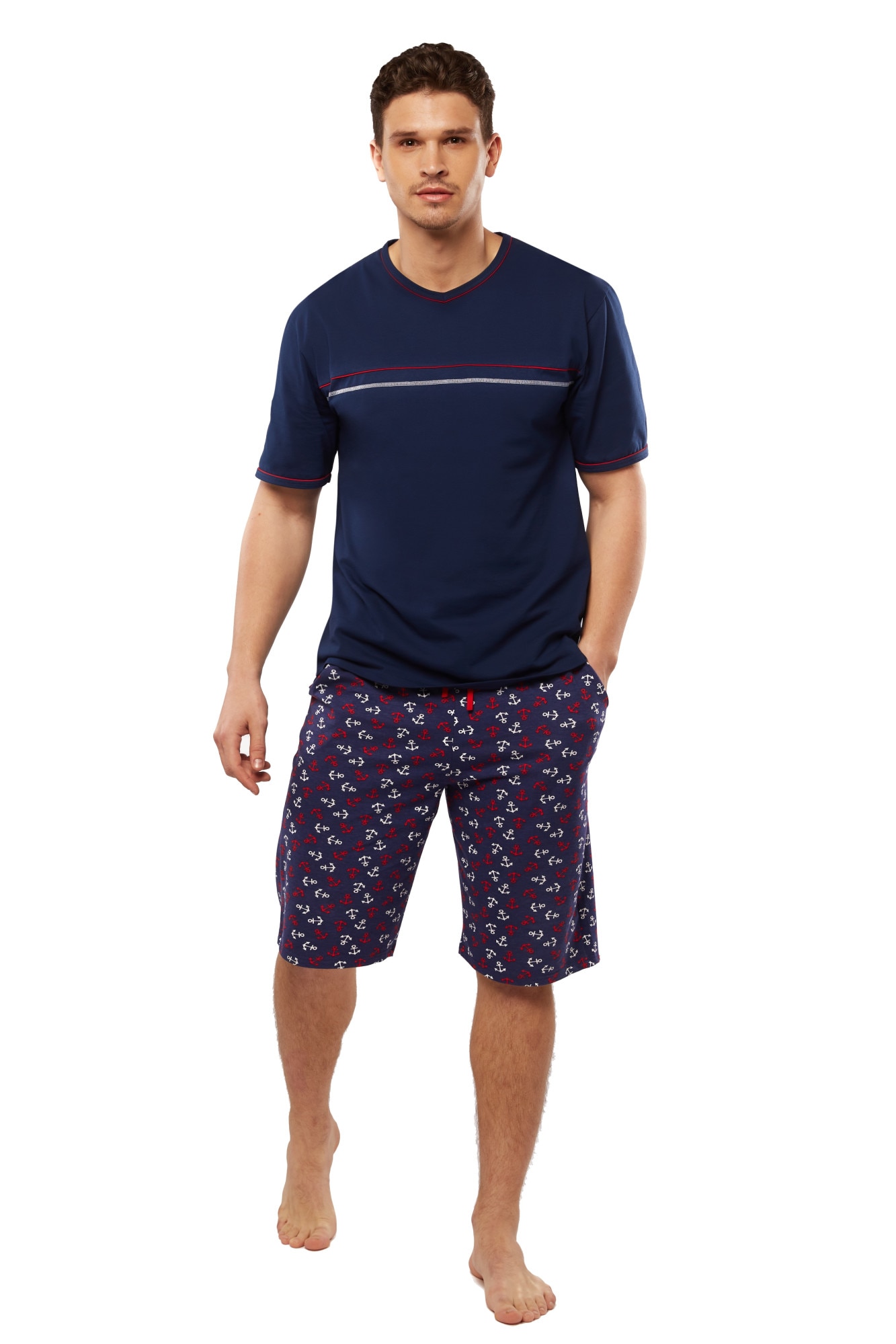 Pijamale barbati PBV12, multicolor73, Uniconf, Multicolor