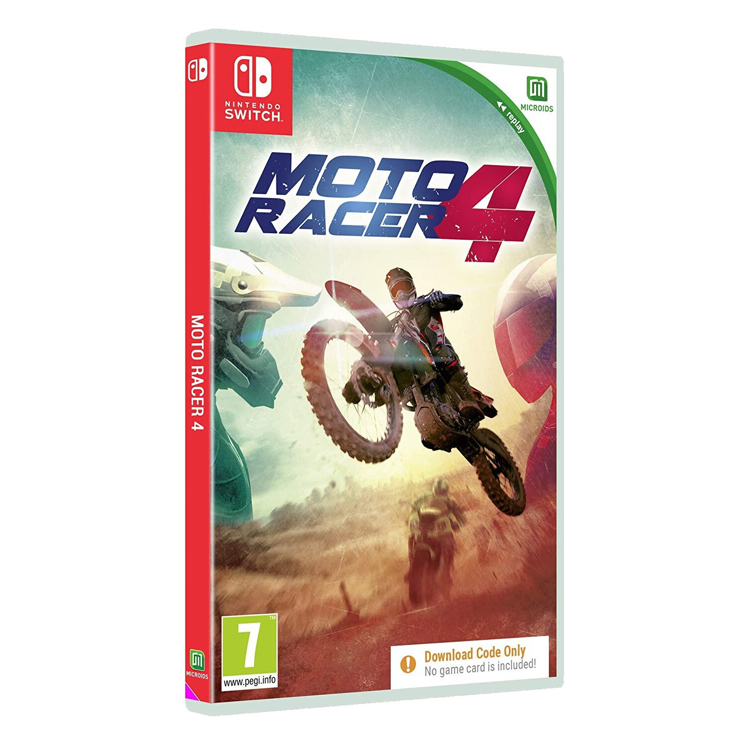 Joc Moto Racer 4 Code in a Box Pentru Nintendo Switch