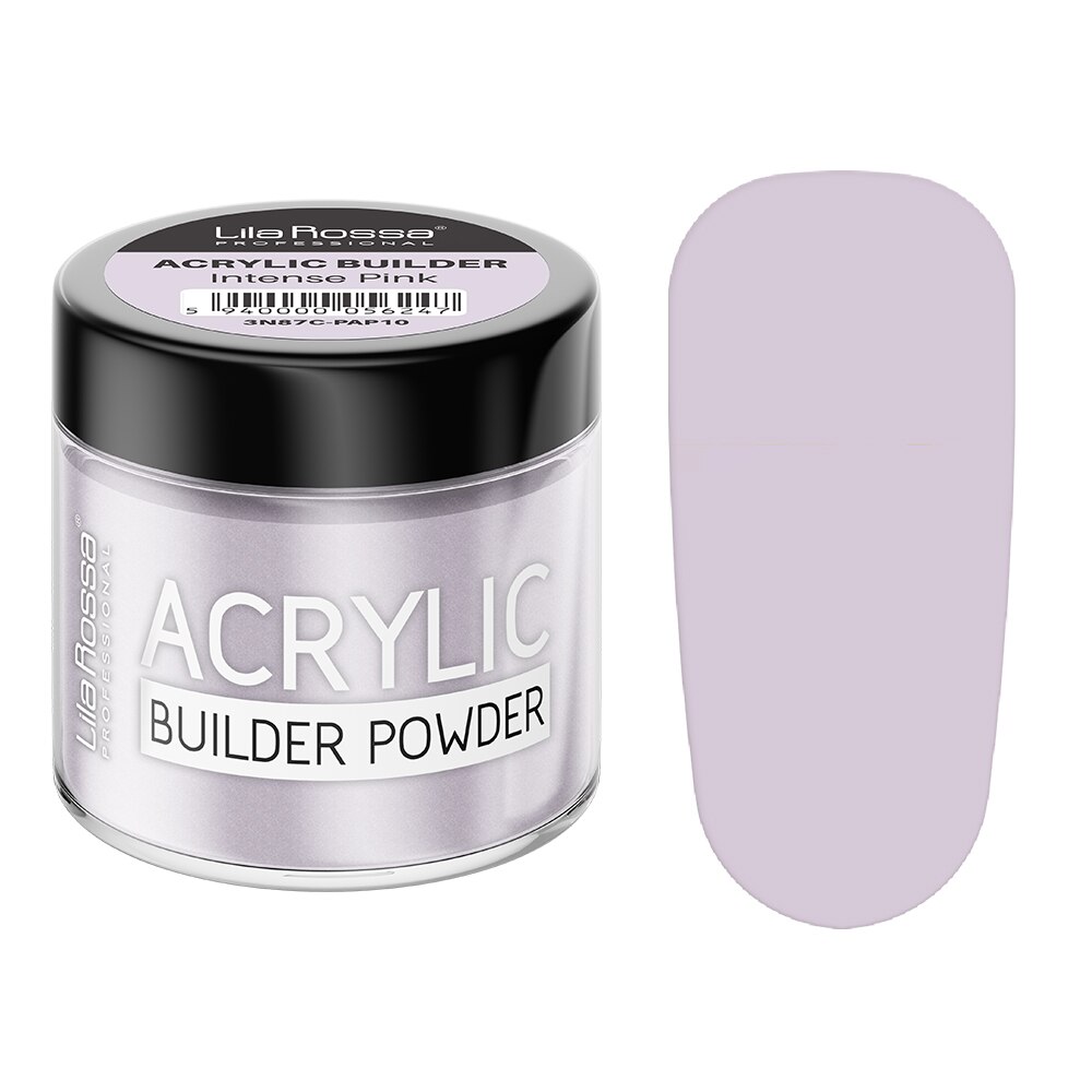 Pudra acrilica constructie, Lila Rossa, 12 g, Intense Pink