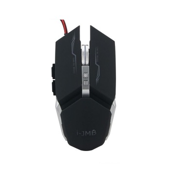 Mouse gaming 3200 DPI , cu LED color intermitent , Negru Mouse gaming 3200 DPI , cu LED color intermitent , Negru