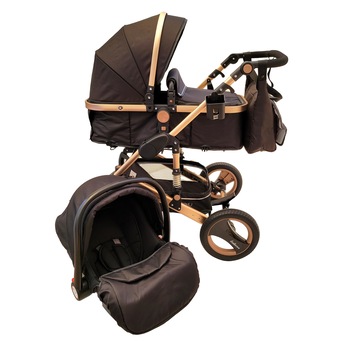 Carucior 3in1, Belecoo, 0-36 luni, landou, scoica, Negru Oxford Carucior 3in1, Belecoo, 0-36 luni, landou, scoica, Negru Oxford