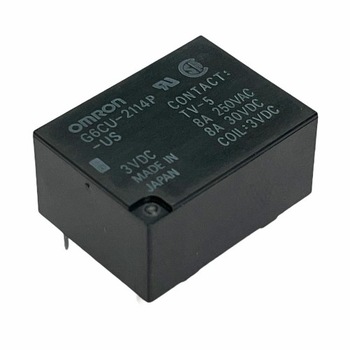 Releu miniatura, 3V DC, 8A, serie G6C, OMRON, G6CU-2114P-US 3VDC, T119074 Releu miniatura, 3V DC, 8A, serie G6C, OMRON, G6CU-2114P-US 3VDC, T119074