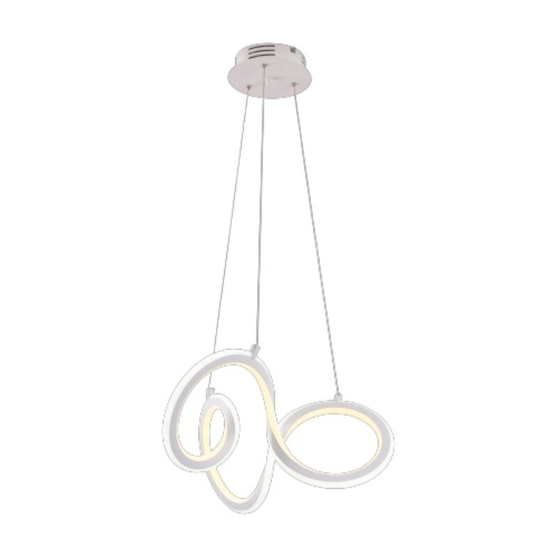 Lustra Kaja LED, LOFT K-8054, EMILLY, 4000K, Metal/Plastic, Argintiu