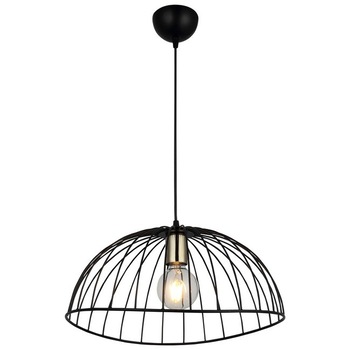 Pendul Homemania, Noma, Metal, 40 x 40 x 110 cm, E27, 40W, Negru Pendul Homemania, Noma, Metal, 40 x 40 x 110 cm, E27, 40W, Negru