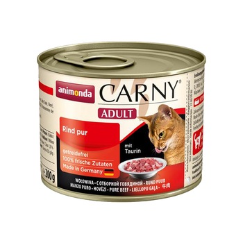 Hrana umeda pentru pisici Carny, Adult Vita, 6 buc x 200g Hrana umeda pentru pisici Carny, Adult Vita, 6 buc x 200g