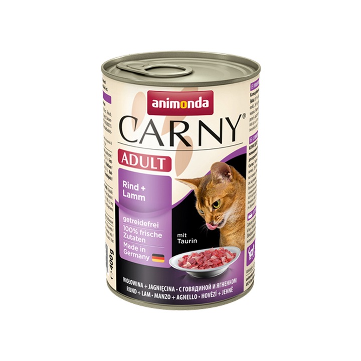 hrana umeda pentru pisici carny kitten vita si miel 6 buc x 400g imagen 53_0_
6