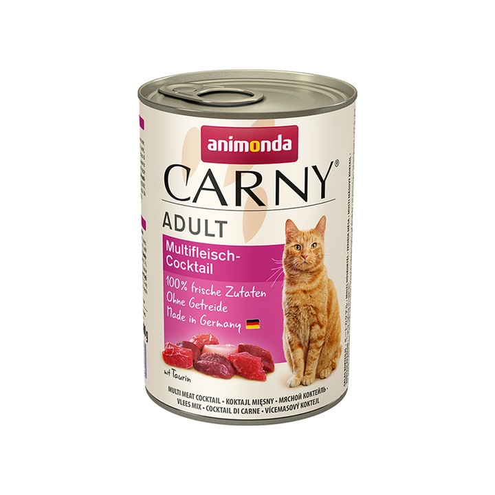 Hrana umeda pentru pisici Carny Adult, MultiCocktail, 6 buc x 400g