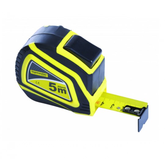 Ruleta 5m x 19mm simplu-stop, Topmaster, 260611