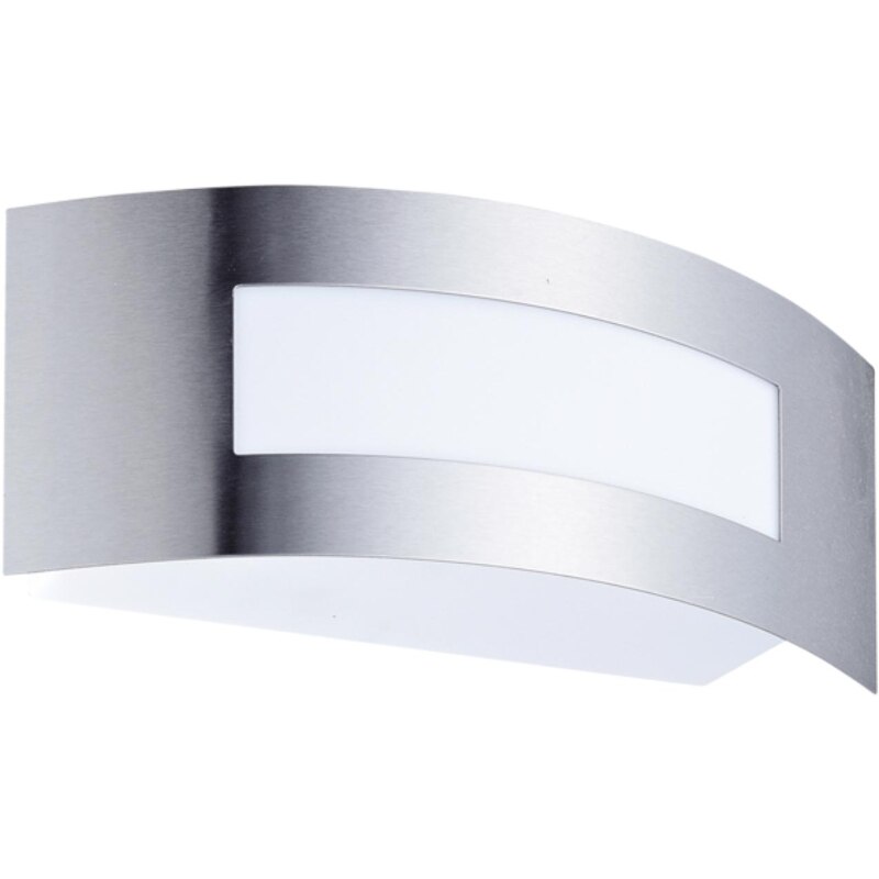 Aplica Kaja Calagary, Metal/Sticla, Stil modern, 1xE27, Argintiu