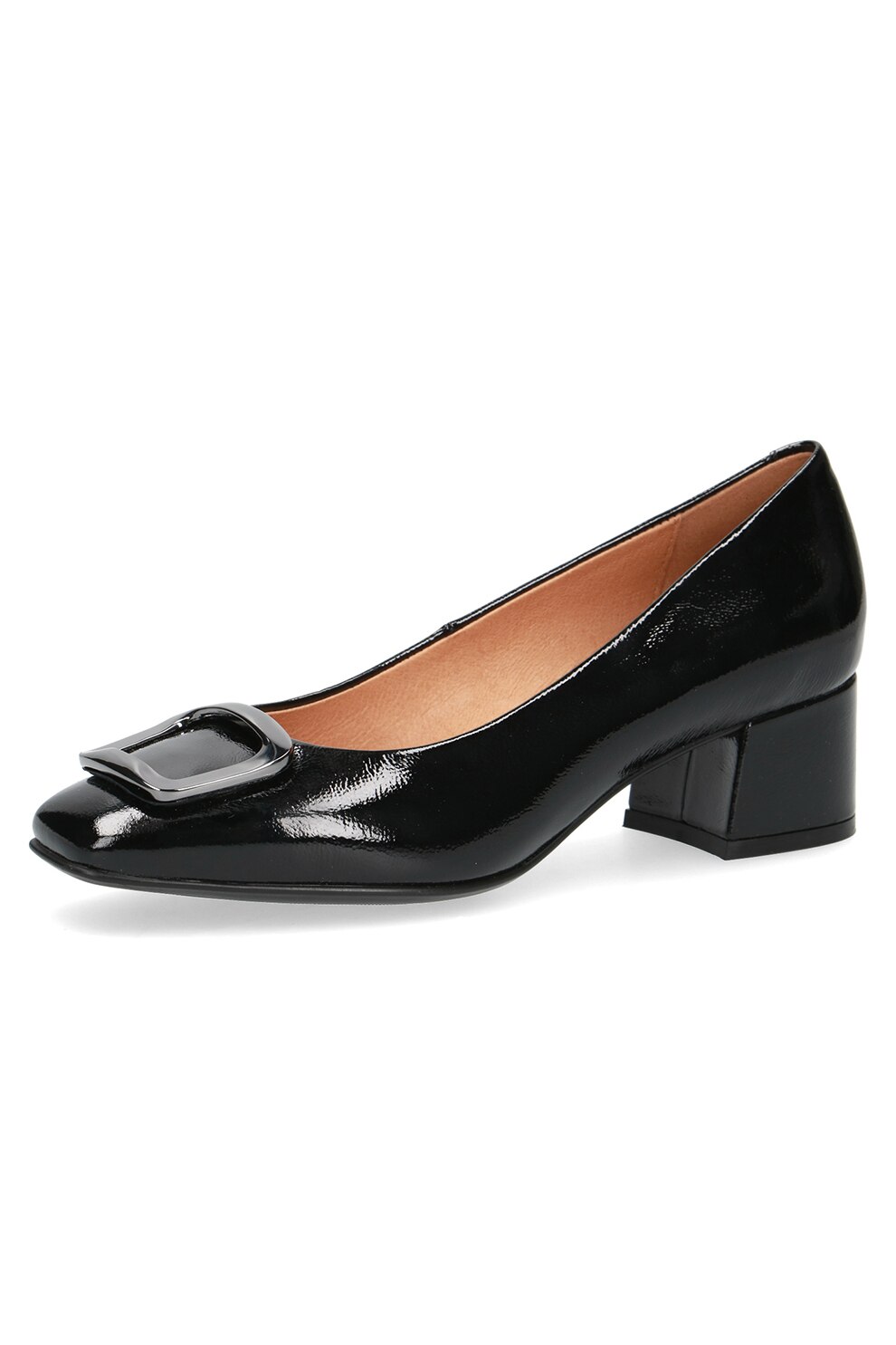 Caprice, Pantofi cu toc masiv, Negru