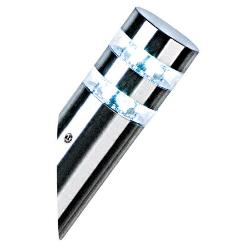 Aplica de exterior Kaja Lima, Metal/Plastic, LED, Argintiu