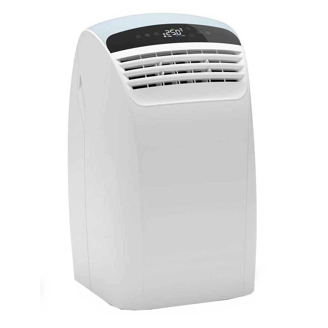 Aparat de aer conditionat portabil Olimpia Splendid, Dolceclima 12 HP Wi-Fi, silentios, 2700 W, consum redus, 12000 BTU, dezumidificare 2 l/ora, 3 viteze, 5 functii, telecomanda, alb