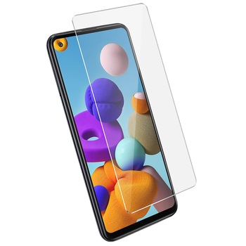 Folie protectie din Sticla securizata compatibila cu Samsung Galaxy S21 PLUS (Transparenta) Duritate 9H Folie protectie din Sticla securizata compatibila cu Samsung Galaxy S21 PLUS (Transparenta) Duritate 9H