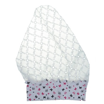 Bandana pentru fete Mini Junior PLL-22, Alb Universal Bandana pentru fete Mini Junior PLL-22, Alb Universal