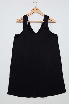 KIABI, Rochie lejera fara maneci, Negru KIABI, Rochie lejera fara maneci, Negru