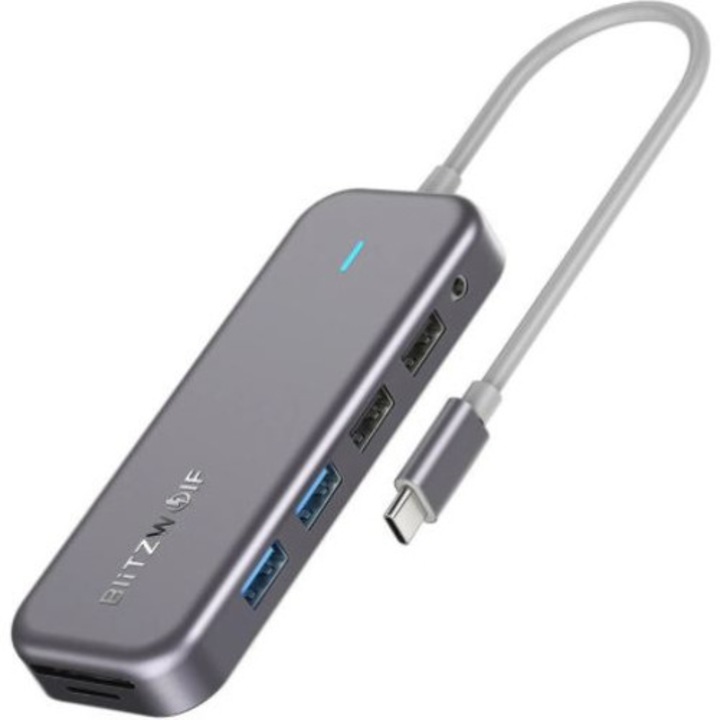 Хъб Blitzwolf BW-TH8, 11в1, USB-C