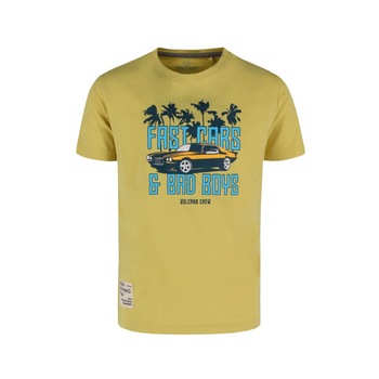 Tricou T-FAST JUNIOR, Volcano, Bumbac, Verde / Albastru Tricou T-FAST JUNIOR, Volcano, Bumbac, Verde / Albastru