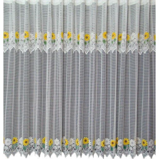 Set perdea Trei Stejari, model 51136, 300 x 240 cm, alb