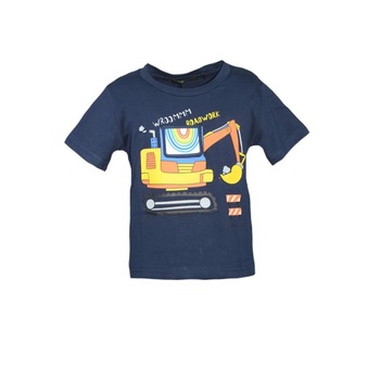 Tricou pentru baieti Happy House HB-8182BL, Bleumarin 51280 Tricou pentru baieti Happy House HB-8182BL, Bleumarin 51280