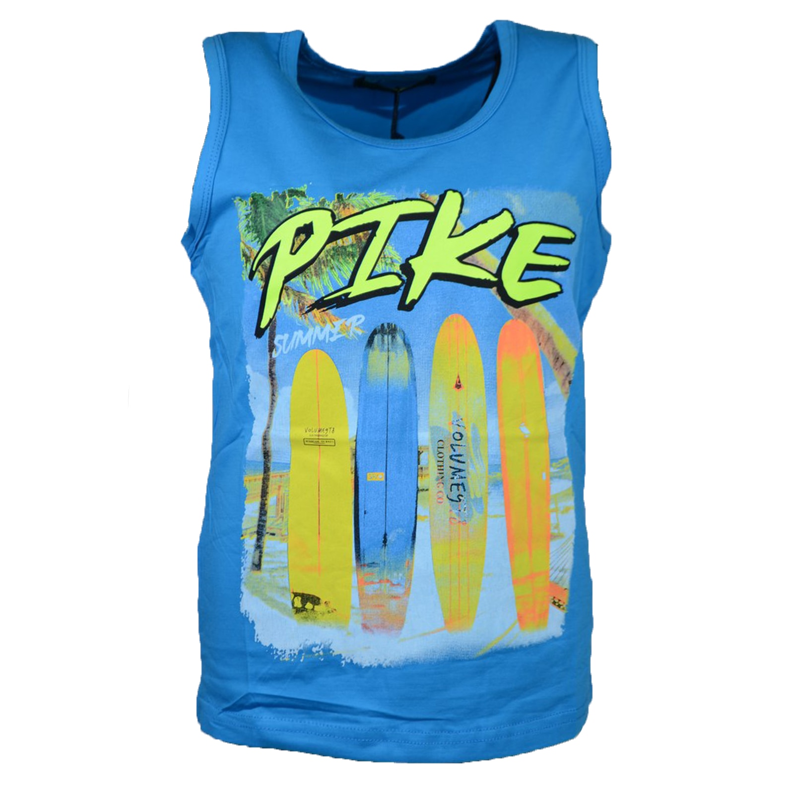 Tricou fara maneci pentru baieti Happy House HB-8228-1, Albastru 122-128 cm