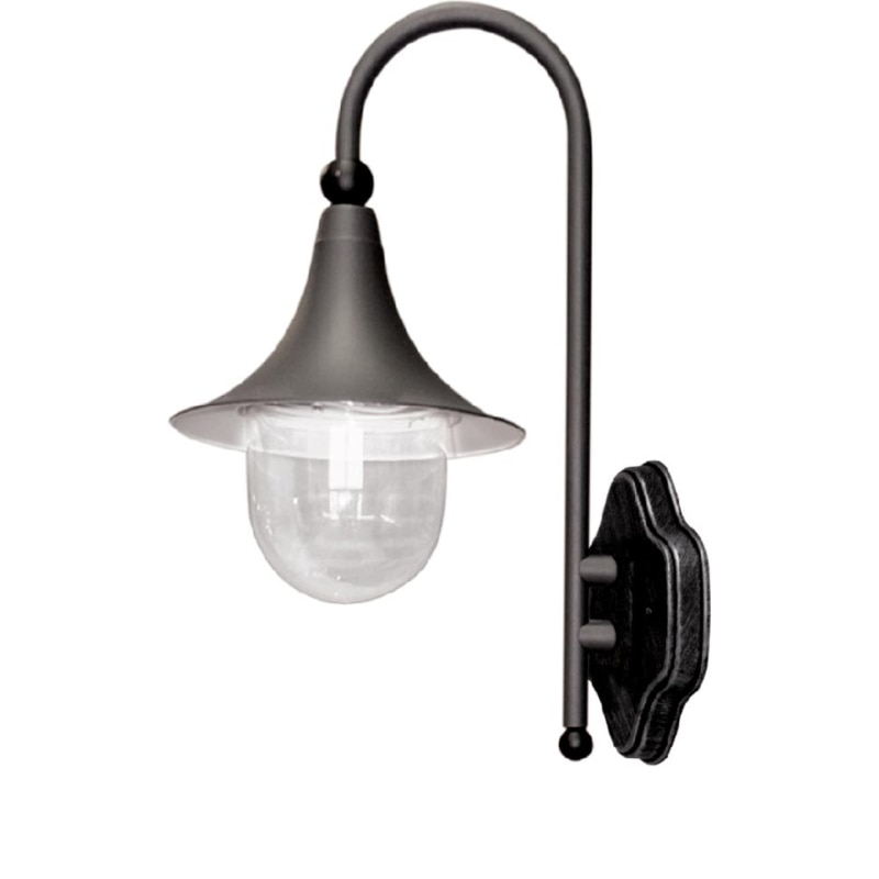 Aplica de exterior Kaja Boston, 1xE27, Negru