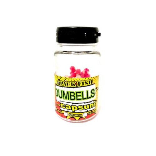Momeala carlig, Dumbell 12mm, aroma de Capsuni