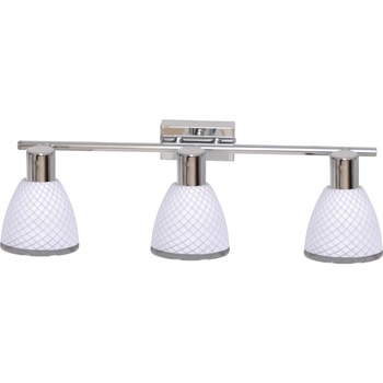 Plafoniera Kaja Roma, 2xE14, Argintiu/Alb Plafoniera Kaja Roma, 2xE14, Argintiu/Alb