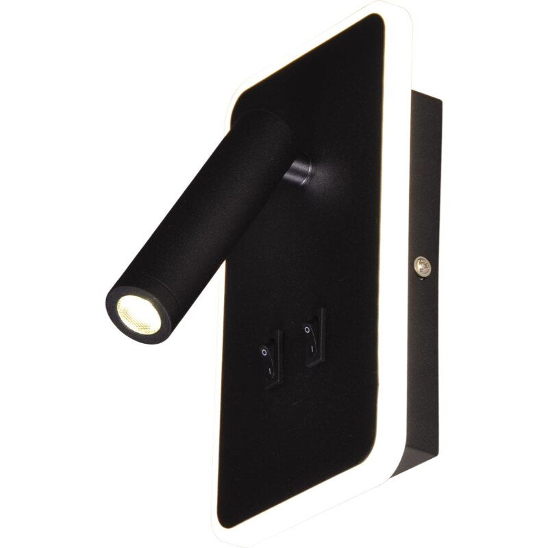 Aplica Kaja Set, LED 10W, Negru