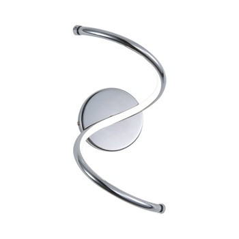 Lampa de perete cu LED-uri, Stil modern, stil loft, panglica cu LED-uri, Lumina puternica 770 lumeni, Seria Kaja Lelo, Argintiu Lampa de perete cu LED-uri, Stil modern, stil loft, panglica cu LED-uri, Lumina puternica 770 lumeni, Seria Kaja Lelo, Argintiu