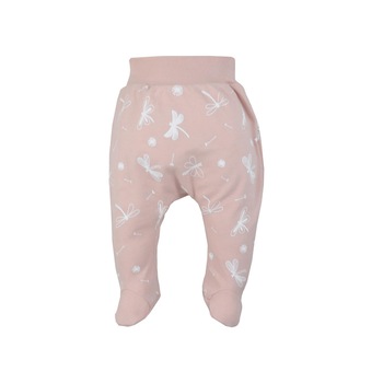 Pantaloni cu botosei pentru fete Koala Wazka 08-337C, Coral 80 cm Pantaloni cu botosei pentru fete Koala Wazka 08-337C, Coral 80 cm