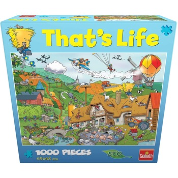 Puzzle Goliath That s Life Ferma 1000 de Piese 68 x 48 cm Puzzle Goliath That s Life Ferma 1000 de Piese 68 x 48 cm
