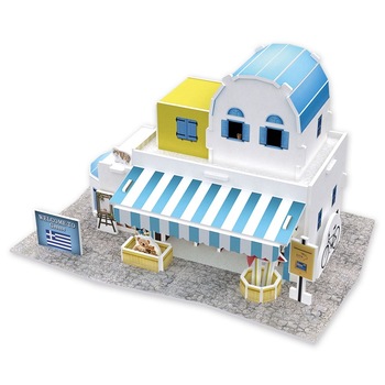 Puzzle 3D, Cubic Fun, Magazin de suveniruri din Grecia 43 piese Puzzle 3D, Cubic Fun, Magazin de suveniruri din Grecia 43 piese