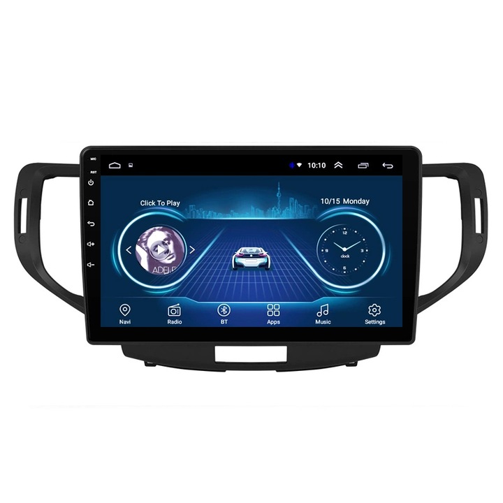 Sistem multimedia LCD HD pentru Honda Accord, IzziShop, Android 10, 2 GB RAM, 10"