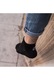 Set 6 perechi, EB Prime, Sosete Scurte Bumbac pieptanat, pentru Barbati si Femei, marimea 39-42 EU, fara cusatura, spalate, comode, confortabile si respirabile, culoare Negru