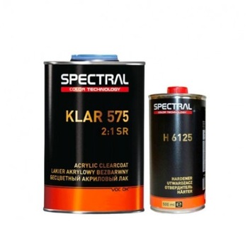 Set NOVOL Spectral Lac Klar 575 SR 1.00 L si intaritor H6125 0.5L Set NOVOL Spectral Lac Klar 575 SR 1.00 L si intaritor H6125 0.5L