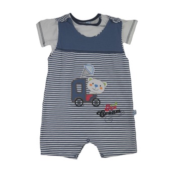 Compleu 2 piese de vara pentru baieti Koala Ice Cream 04-370B, Bleumarin 80 cm Compleu 2 piese de vara pentru baieti Koala Ice Cream 04-370B, Bleumarin 80 cm